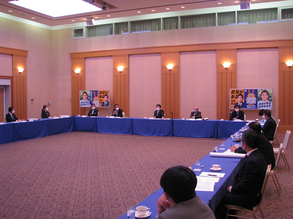 ３月度県連役員会 第６回連合三重・支援産別意見交換会の開催