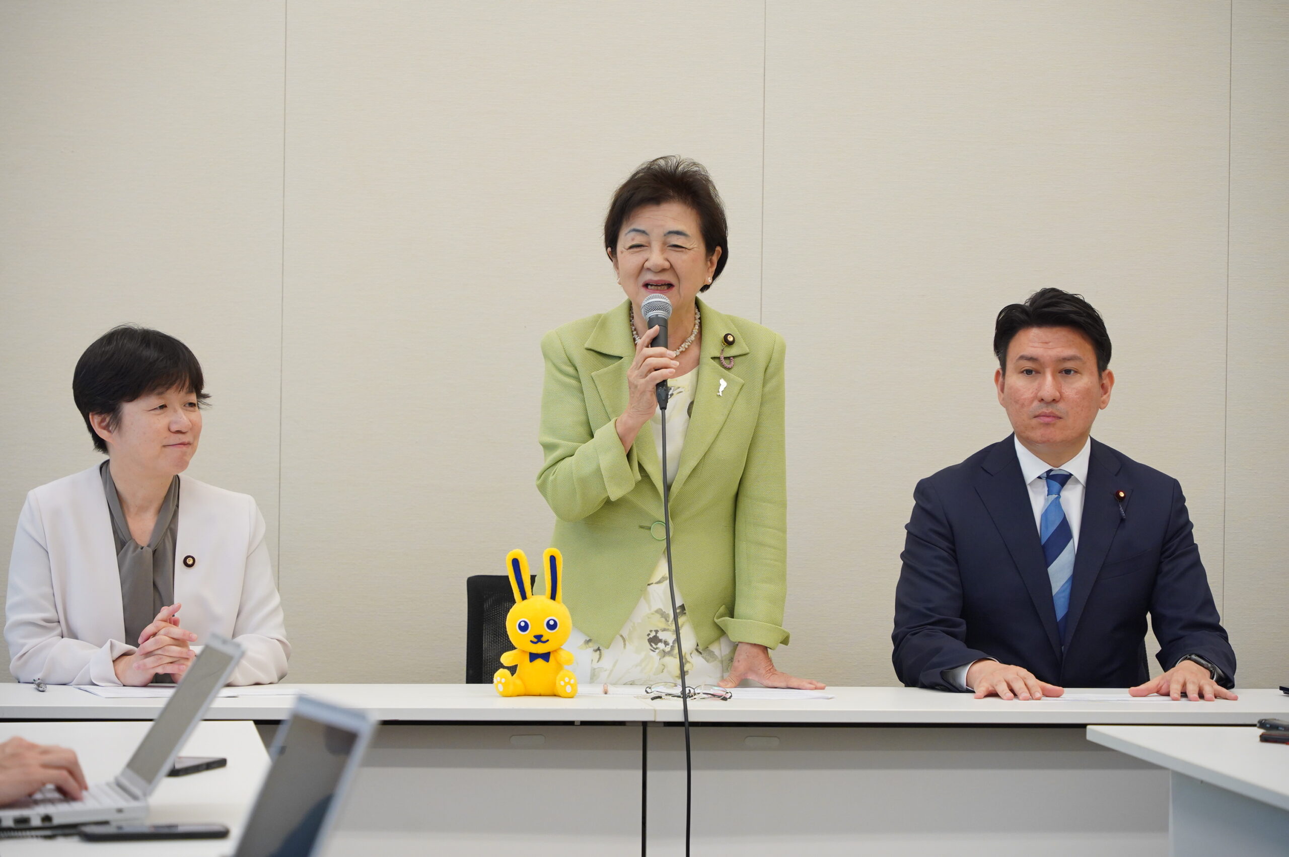 嘉田由紀子参議院議員が国民民主党に入党
