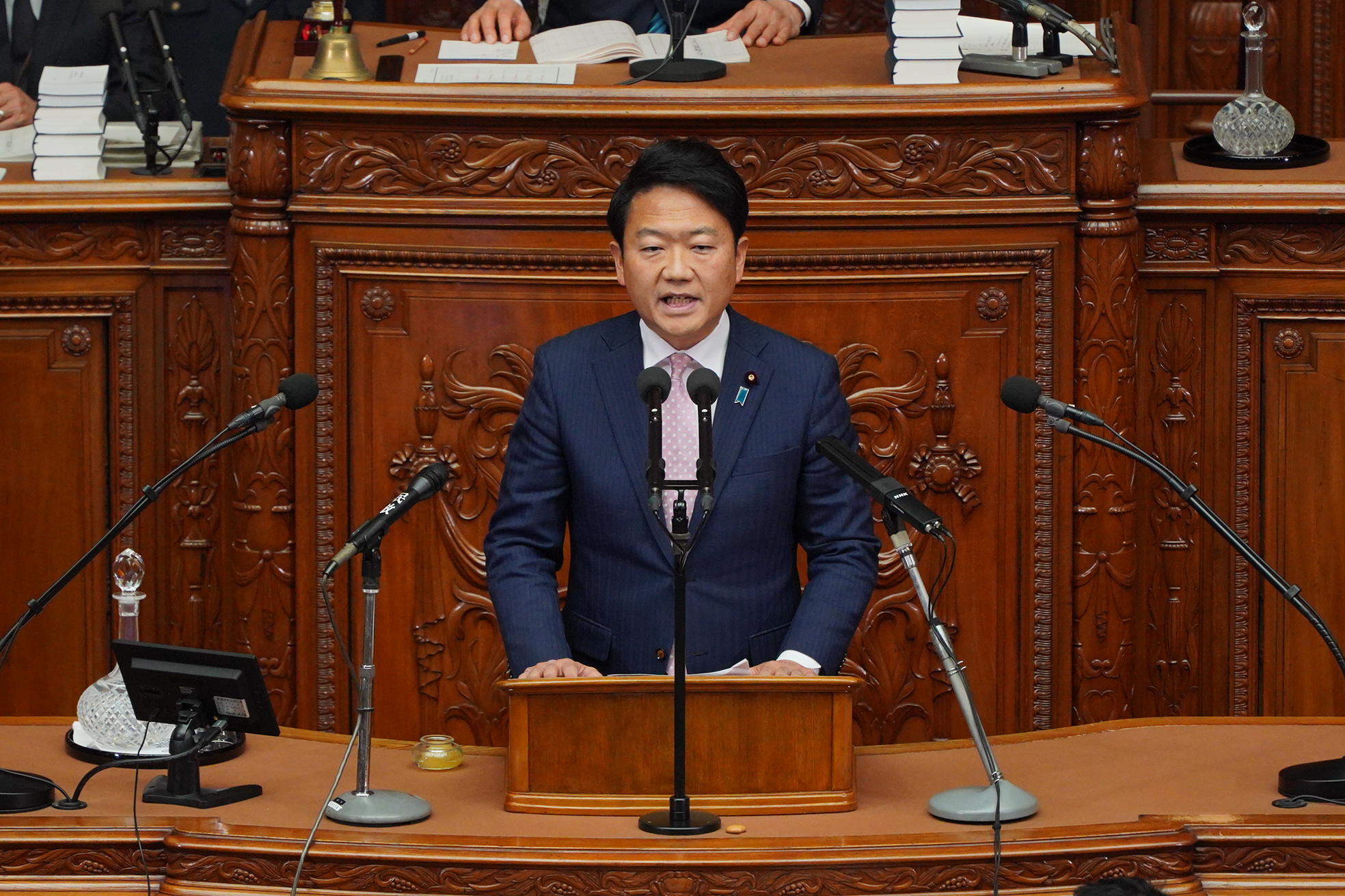 【衆本会議】田中けん議員が令和6年度予算案について反対討論