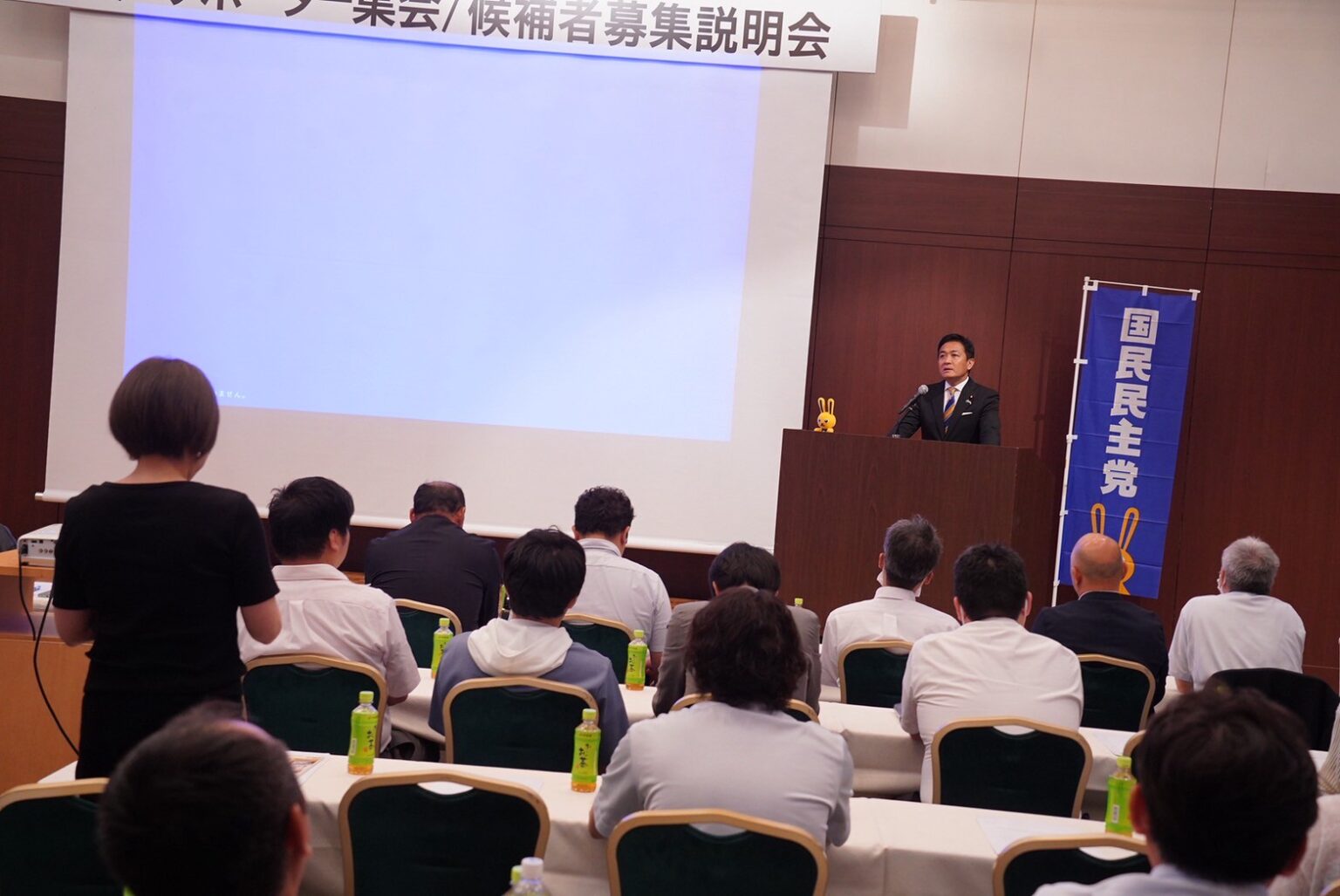 【富山】「国民からのSOSの声を政策でお返しする」玉木代表が全国キャラバンで挨拶