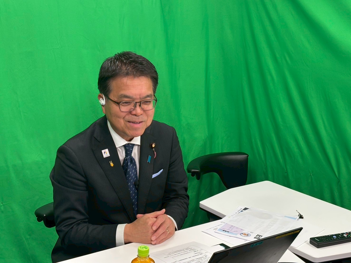 【党員】浜口政務調査会長との「ガソリン暫定税率廃止・財源・自動車関係諸税」に関する懇談会を開催