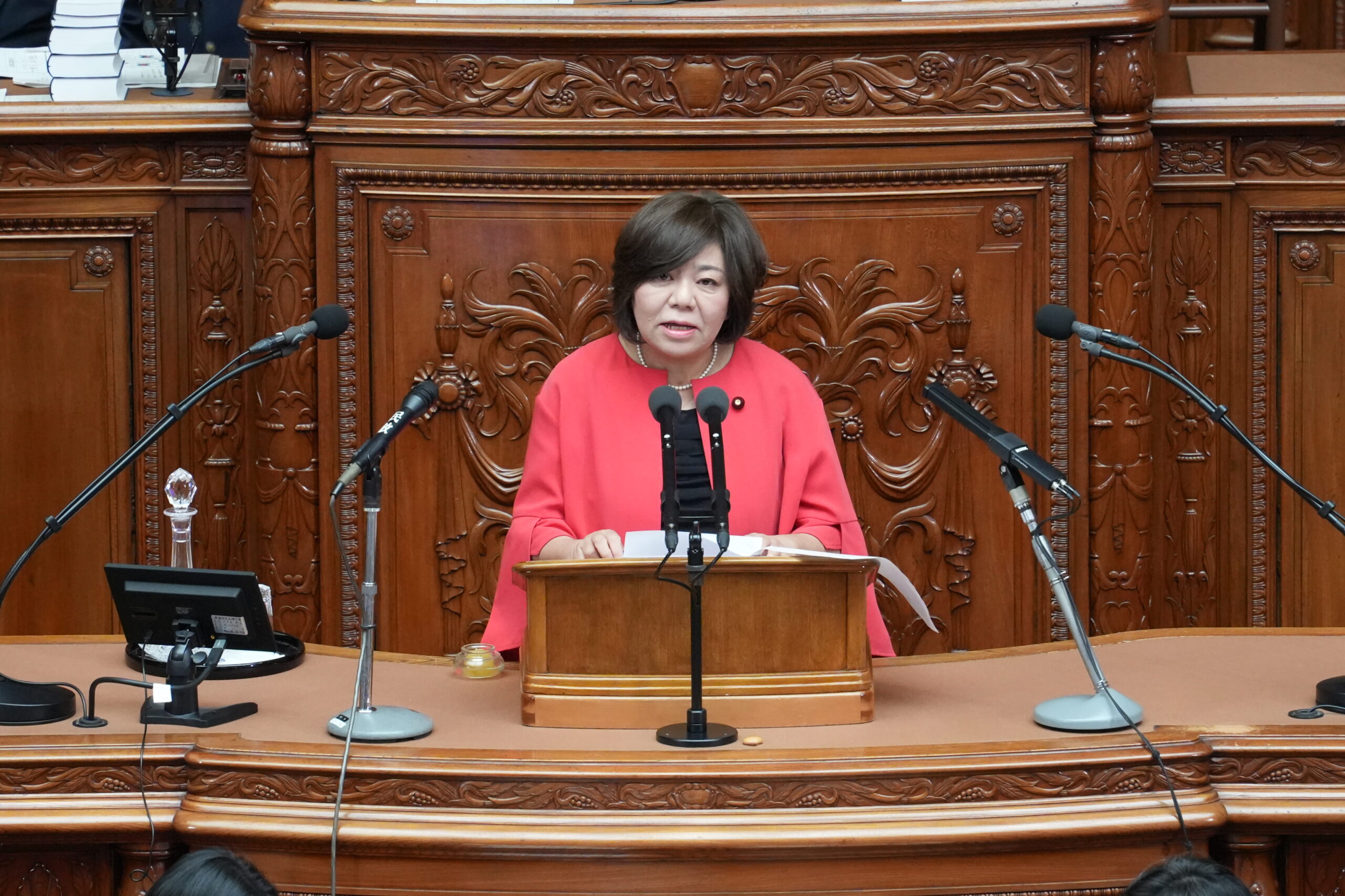 【衆本会議】井戸まさえ議員が刑事訴訟法改正案に対する反対討論で登壇