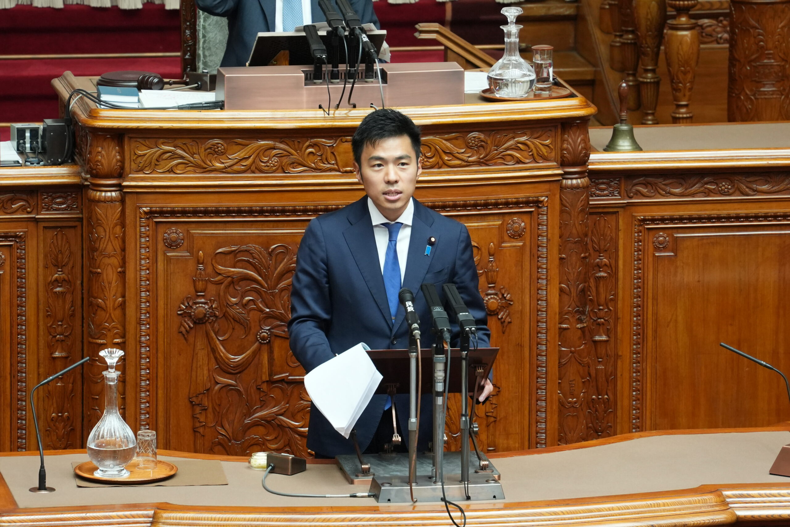 【参本会議】かごしま彰宏議員が食糧需給価格安定法などに対する質疑で登壇